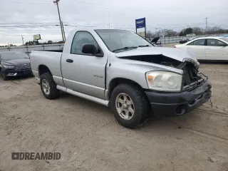 2008 Dodge 1500 ST with VIN 1D7HA16K88J236499, listed as a Copart auction lot 41834175 with 159,595 mi miles and Salvage Title. Bid and sale history available at DreamBid. Image 4.
