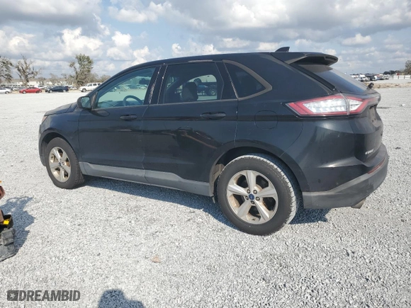 2015 Ford Edge SE with VIN 2FMTK3G89FBC29560, listed as a Copart auction lot 43650755 with 0 mi miles and Clean Title. Bid and sale history available at carsss.com. Image 2.