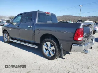 2018 Ram 1500 Lone Star Silver with VIN 1C6RR6LM2JS225662, listed as a Copart auction lot 88534335 with 78,842 mi miles and Salvage title. Bid and sale history available at DreamBid. Image 2.