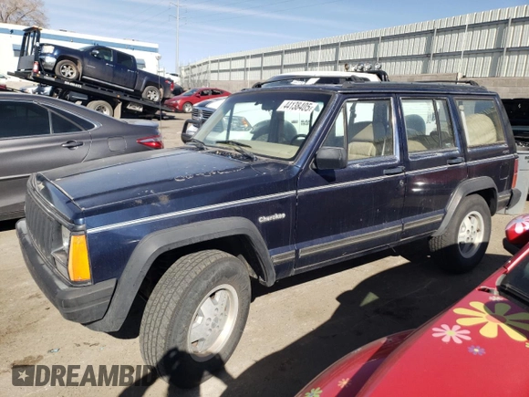 1994 Jeep Cherokee SE with VIN 1J4FJ28S7RL175098, listed as a Copart auction lot 44138405 with 108,558 mi miles and Salvage Title. Bid and sale history available at carsss.com. Image 1.
