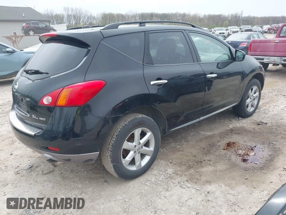 2010 Nissan Murano SL with VIN JN8AZ1MW8AW118668, listed as a IAAI auction lot 41999530 with 215,948 mi miles and . Bid and sale history available at DreamBid. Image 4.
