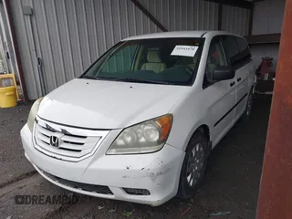 2008 Honda Odyssey LX with VIN 5FNRL38258B096923, listed as a IAAI auction lot 41943478 with 161,805 mi miles. Bid and sale history available at carsss.com. Image 2.