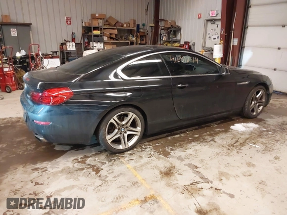 2012 BMW 6 Series 650i xDrive with VIN WBALX5C57CC894205, listed as a IAAI auction lot 41591874 with 110,932 mi miles. Bid and sale history available at carsss.com. Image 13.