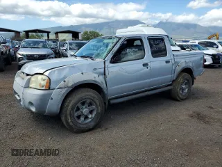 2002 Nissan Frontier SE with VIN 1N6ED27T12C300358, listed as a Copart auction lot 45379885 with 54,273 mi miles and Salvage title. Bid and sale history available at DreamBid. Image 1.