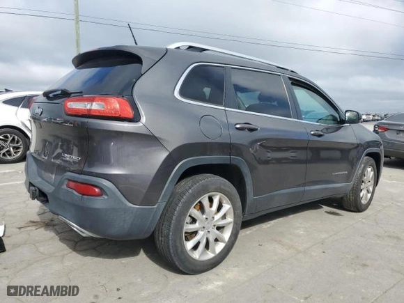 2015 Jeep Cherokee Limited with VIN 1C4PJMDS8FW647296, listed as a Copart auction lot 50398035 with 82,306 mi miles and Clean Title. Bid and sale history available at carsss.com. Image 3.