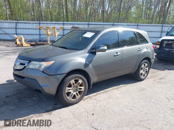 2007 Acura MDX with VIN 2HNYD28257H504892, listed as a IAAI auction lot 42219587 with 261,465 mi miles and . Bid and sale history available at carsss.com. Image 2.