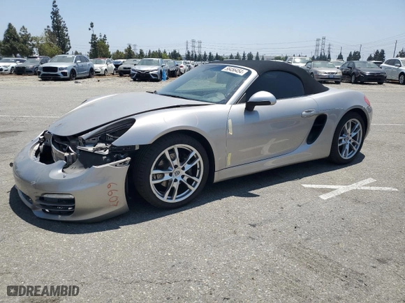 2013 Porsche Boxster with VIN WP0CA2A86DS113911, listed as a Copart auction lot 58456454 with 101,149 mi miles and Salvage Title. Bid and sale history available at carsss.com. Image 1.