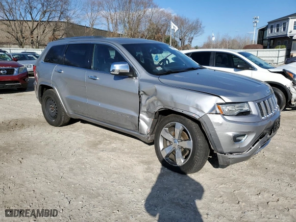 2014 Jeep Grand Cherokee Overland with VIN 1C4RJFCG7EC441324, listed as a Copart auction lot 81065134 with 174,061 mi miles and Non Repairable. Bid and sale history available at carsss.com. Image 4.