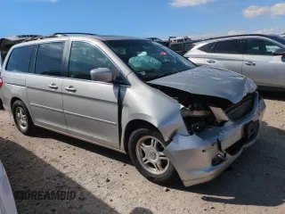 2006 Honda Odyssey TOURING with VIN 5FNRL38896B064106, listed as a Copart auction lot 51856175 with 224,926 mi miles and Salvage Title. Bid and sale history available at carsss.com. Image 4.