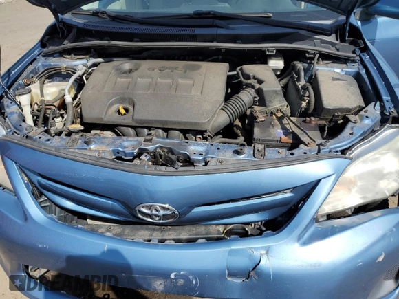 2012 Toyota Corolla L with VIN 5YFBU4EE1CP071016, listed as a Copart auction lot 53506715 with 182,894 mi miles and Salvage Title. Bid and sale history available at carsss.com. Image 11.