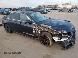2015 Audi A6 3.0T Premium Plus with VIN WAUFGAFCXFN016132, listed as a Copart auction lot 50551585 with 90,637 mi miles and Salvage Title. Bid and sale history available at carsss.com. Image 4.