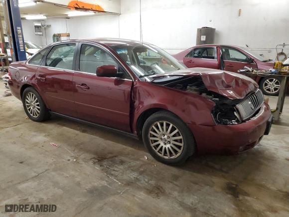2006 Mercury Montego Premier with VIN 1MEHM43166G606291, listed as a Copart auction lot 78663794 with 217,133 mi miles and Salvage Title. Bid and sale history available at carsss.com. Image 4.