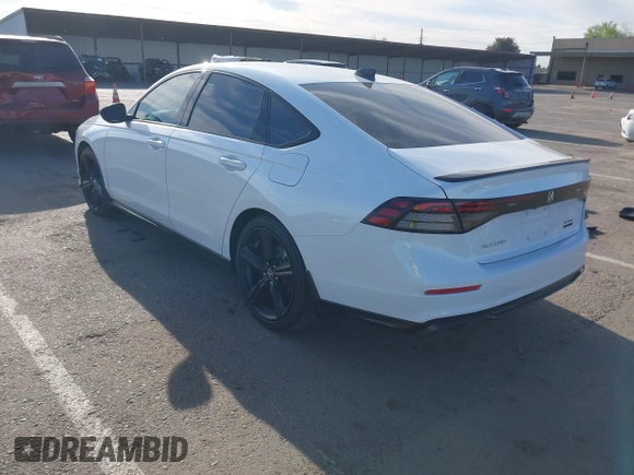 2025 Honda Accord Sport-L with VIN 1HGCY2F78SA016810, listed as a IAAI auction lot 42020521 with 4,064 mi miles and . Bid and sale history available at DreamBid. Image 3.