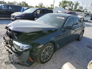 2018 BMW 5 Series 540i z VIN WBAJE5C52JWA96352, wystawiony jako Copart lot #58902825 z przebiegiem Nie podano mil oraz Szkoda całkowita • Salvage title. Historia ofert i sprzedaży dostępna na DreamBid. Obrazek 1.