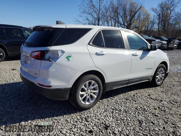 2021 Chevrolet Equinox LS z VIN 3GNAXSEV4MS163644, wystawiony jako Copart lot #81651234 z przebiegiem 90 575 mil mil oraz Szkoda całkowita • Salvage title. Historia ofert i sprzedaży dostępna na DreamBid. Obrazek 3.