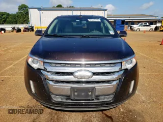 2013 Ford Edge Limited with VIN 2FMDK3KC1DBE37574, listed as a Copart auction lot 62334995 with 135,553 mi miles and Salvage title. Bid and sale history available at DreamBid. Image 5.