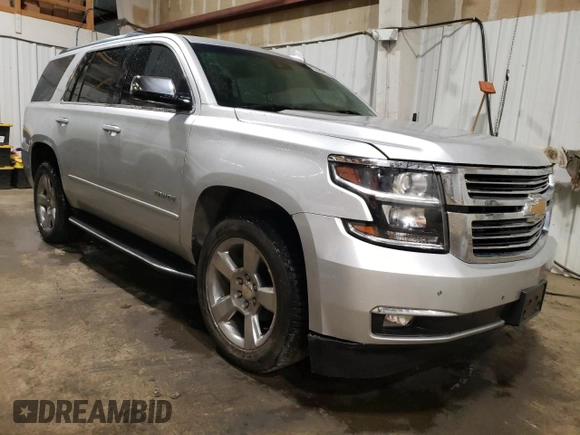 2018 Chevrolet Tahoe Premier with VIN 1GNSKCKCXJR160533, listed as a Copart auction lot 55648025 with 102,243 mi miles and Salvage title. Bid and sale history available at DreamBid. Image 4.