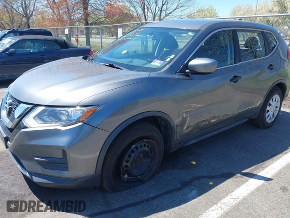 2017 Nissan Rogue S with VIN JN8AT2MV1HW013821, listed as a IAAI auction lot 42063877 with 100,025 mi miles. Bid and sale history available at carsss.com. Image 17.