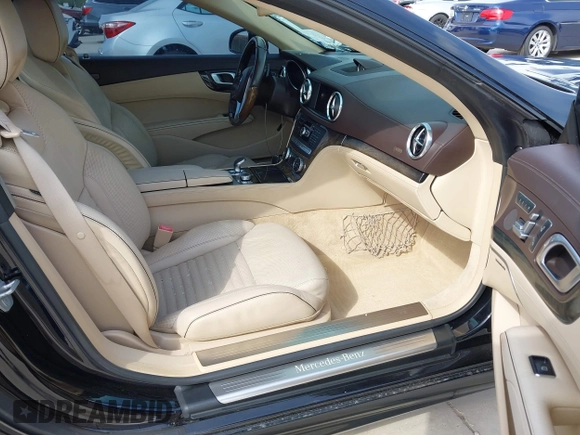 2013 Mercedes-Benz SL 550 with VIN WDDJK7DA6DF012964, listed as a IAAI auction lot 42012178 with 60,071 mi miles and . Bid and sale history available at DreamBid. Image 5.
