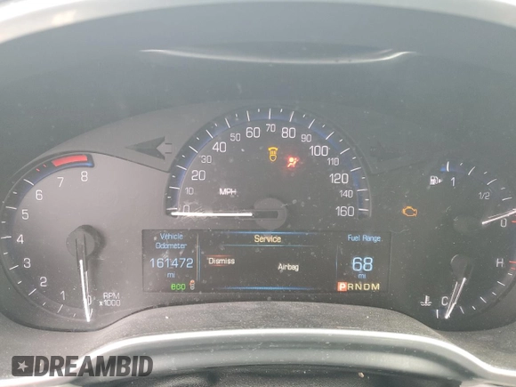 2014 Cadillac SRX Performance Collection with VIN 3GYFNFE38ES647063, listed as a Copart auction lot 55166145 with 161,472 mi miles and Salvage title. Bid and sale history available at DreamBid. Image 9.