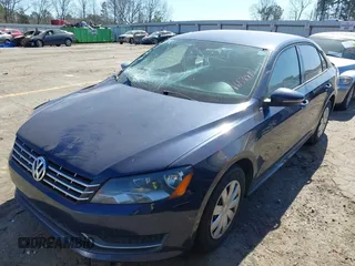 2012 Volkswagen Passat S with VIN 1VWAP7A39CC100079, listed as a IAAI auction lot 41653045 with 268,353 mi miles and . Bid and sale history available at DreamBid. Image 2.