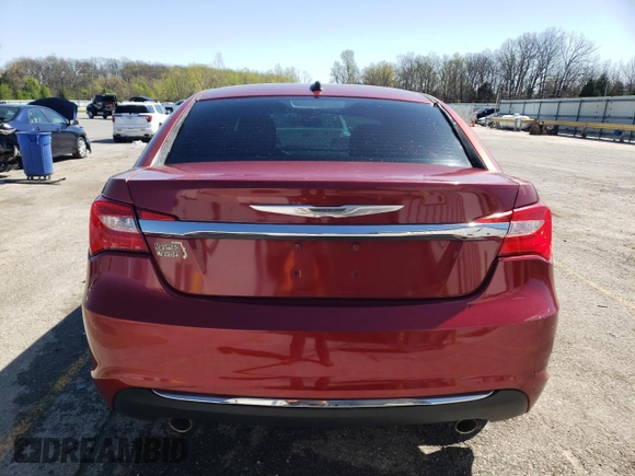 2014 Chrysler 200 Limited with VIN 1C3CCBCG5EN199179, listed as a Copart auction lot 52230375 with 86,420 mi miles and Salvage Title. Bid and sale history available at carsss.com. Image 6.