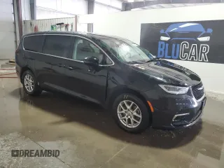 2023 Chrysler Pacifica Touring L z VIN 2C4RC1BGXPR621325, wystawiony jako Copart lot #59277505 z przebiegiem 59 612 mil mil oraz Czysty tytuł • Clean title. Historia ofert i sprzedaży dostępna na DreamBid. Obrazek 4.