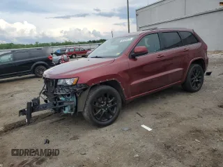 2017 Jeep Grand Cherokee Altitude z VIN 1C4RJFAG7HC773075, wystawiony jako Copart lot #55184575 z przebiegiem 89 030 mil mil oraz Szkoda całkowita • Salvage title. Historia ofert i sprzedaży dostępna na DreamBid. Obrazek 1.