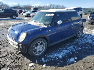 2004 MINI Cooper Hardtop S with VIN WMWRE33484TD75437, listed as a Copart auction lot 45514355 with 0 mi miles and Clean Title. Bid and sale history available at carsss.com. Image 1.