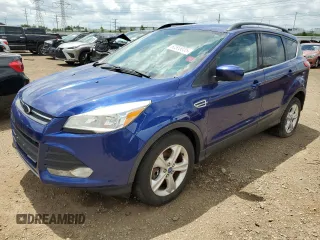 2014 Ford Escape SE with VIN 1FMCU9GXXEUA40719, listed as a Copart auction lot 62555035 with 107,458 mi miles and Clean title. Bid and sale history available at DreamBid. Image 1.