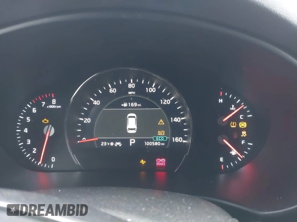 2019 Kia Sorento EX with VIN 5XYPHDA57KG452677, listed as a IAAI auction lot 41362615 with 100,580 mi miles and . Bid and sale history available at DreamBid. Image 7.
