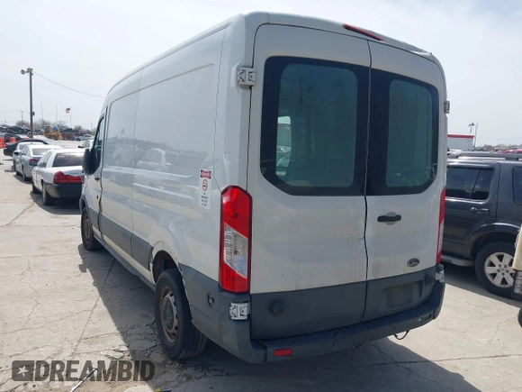 2015 Ford Transit Cargo with VIN 1FTNE2CMXFKA06516, listed as a IAAI auction lot 41650498 with 281,654 mi miles and . Bid and sale history available at carsss.com. Image 3.