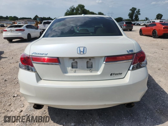 2011 Honda Accord EX-L with VIN 1HGCP3F82BA006243, listed as a Copart auction lot 64497645 with 212,904 mi miles and Salvage title. Bid and sale history available at DreamBid. Image 6.