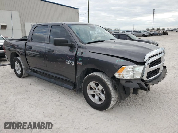 2020 Ram 1500 Classic Tradesman with VIN 3C6RR6KT7LG130288, listed as a Copart auction lot 81468774 with 40,592 mi miles and Salvage Title. Bid and sale history available at carsss.com. Image 4.
