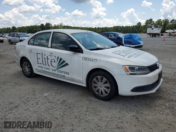 2014 Volkswagen Jetta S with VIN 3VW2K7AJ3EM235352, listed as a Copart auction lot 66446465 with 206,096 mi miles and Clean title. Bid and sale history available at DreamBid. Image 4.