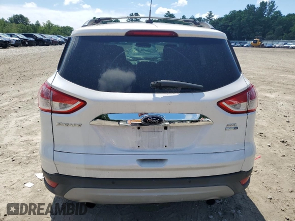 2013 Ford Escape SEL z VIN 1FMCU9H94DUC29798, wystawiony jako Copart lot #65034245 z przebiegiem Nie podano mil oraz Czysty tytuł • Clean title. Historia ofert i sprzedaży dostępna na DreamBid. Obrazek 6.