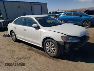 2015 Volkswagen Passat 1.8T Wolfsburg Ed with VIN 1VWAT7A3XFC043925, listed as a Copart auction lot 46668515 with 148,474 mi miles and Salvage Title. Bid and sale history available at carsss.com. Image 4.