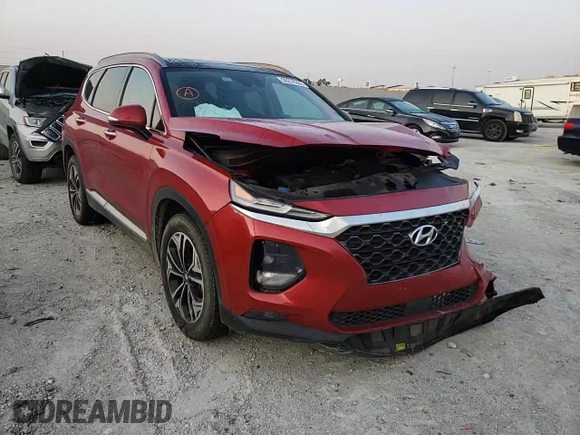 2019 Hyundai Santa Fe Ultimate with VIN 5NMS5CAA6KH132654, listed as a Copart auction lot 59274282 with 78,216 mi miles. Bid and sale history available at carsss.com. Image 11.