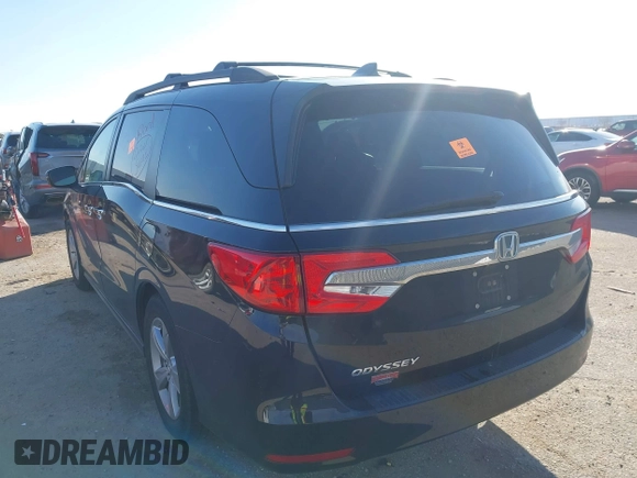 2018 Honda Odyssey EX-L z VIN 5FNRL6H74JB031306, wystawiony jako IAAI lot #41603478 z przebiegiem Nie podano mil oraz . Historia ofert i sprzedaży dostępna na DreamBid. Obrazek 3.