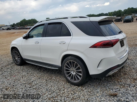 2022 Mercedes-Benz GLE 450 with VIN 4JGFB5KB9NA659899, listed as a Copart auction lot 56852885 with 31,324 mi miles and Salvage title. Bid and sale history available at DreamBid. Image 2.