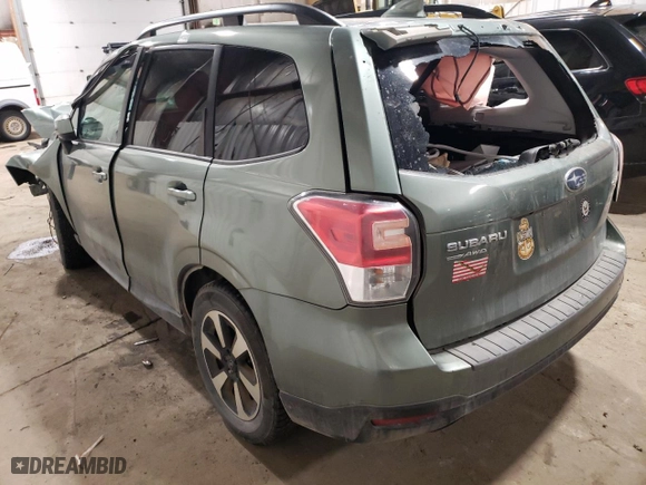 2017 Subaru Forester Premium with VIN JF2SJAGC0HH562717, listed as a Copart auction lot 80967544 with 0 mi miles and Salvage Title. Bid and sale history available at carsss.com. Image 2.