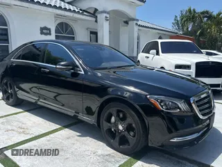 2018 Mercedes-Benz S S 450 with VIN WDDUG6GB4JA419932, listed as a Copart auction lot 53499385 with 45,433 mi miles and Clean Title. Bid and sale history available at carsss.com. Image 1.