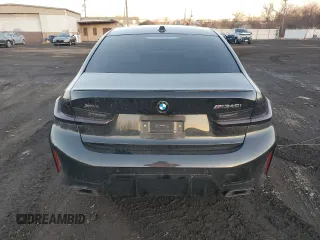 2024 BMW 3 Series M340i xDrive with VIN 3MW49FF06R8E26745, listed as a Copart auction lot 86563564 with 21,327 mi miles and Salvage Title. Bid and sale history available at carsss.com. Image 6.