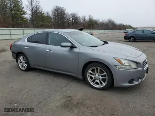 2009 Nissan Maxima 3.5 S with VIN 1N4AA51E69C845638, listed as a Copart auction lot 49789285 with 206,433 mi miles and Salvage Title. Bid and sale history available at carsss.com. Image 4.