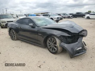 2017 Ford Mustang GT with VIN 1FA6P8CF5H5340110, listed as a Copart auction lot 50806275 with 105,301 mi miles and Salvage Title. Bid and sale history available at carsss.com. Image 4.