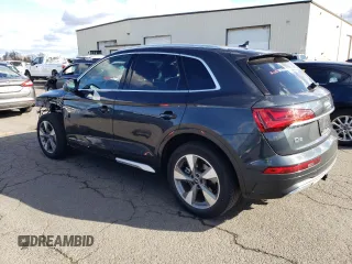 2023 Audi Q5 Premium with VIN WA1ABAFY3P2083773, listed as a Copart auction lot 43613525 with 15,911 mi miles and Salvage Title. Bid and sale history available at carsss.com. Image 2.