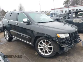 2015 Jeep Grand Cherokee Summit with VIN 1C4RJEJG3FC626002, listed as a IAAI auction lot 41295706 with 85,958 mi miles and . Bid and sale history available at DreamBid. Image 1.