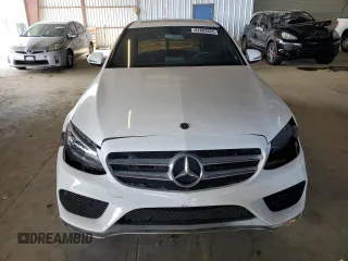 2018 Mercedes-Benz C 300 with VIN 55SWF4JB9JU280132, listed as a Copart auction lot 61803625 with 44,298 mi miles and Salvage title. Bid and sale history available at DreamBid. Image 5.