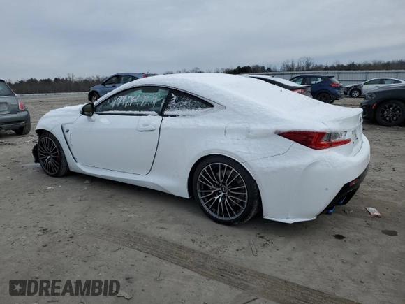 2015 Lexus RC F F z VIN JTHHP5BC9F5002374, wystawiony jako Copart lot #89202015 z przebiegiem 65 995 mil mil oraz Szkoda całkowita • Salvage title. Historia ofert i sprzedaży dostępna na DreamBid. Obrazek 2.