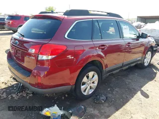 2011 Subaru Outback 2.5i Limited Pwr Moon with VIN 4S4BRCKCXB3432647, listed as a IAAI auction lot 42006232 with 167,235 mi miles. Bid and sale history available at carsss.com. Image 4.